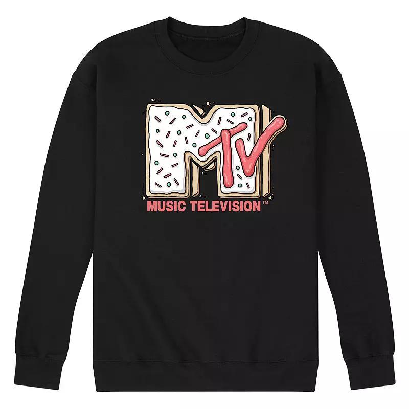 Mens MTV Sugar Cookie Logo Fleece Sweatshirt Product Image