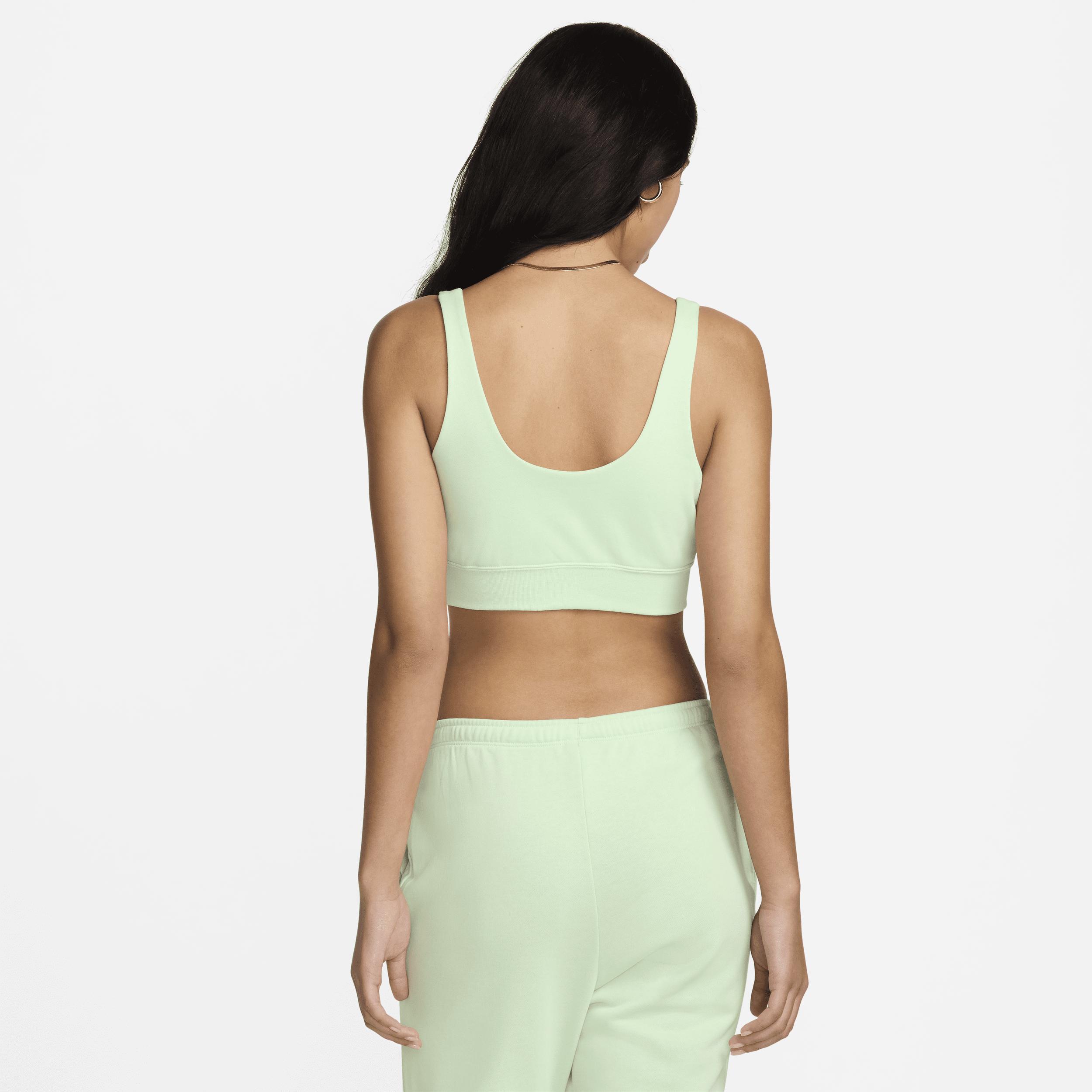 Womens Nike Sportswear Chill Terry Slim French Terry Cropped Tank Top Product Image