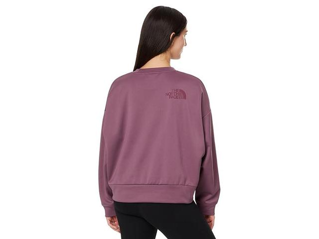 The North Face Horizon Fleece Crew (Midnight Mauve) Women's Coat Product Image