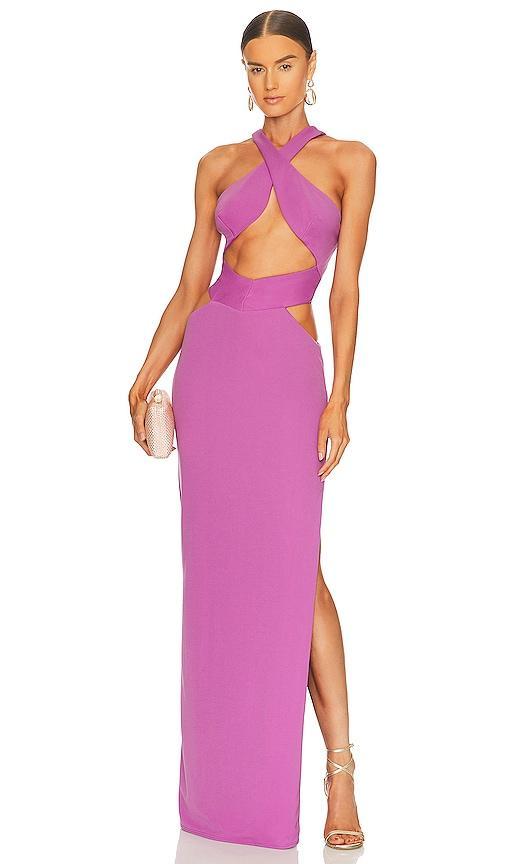 Katie May Cairo Gown in Lavender. Product Image