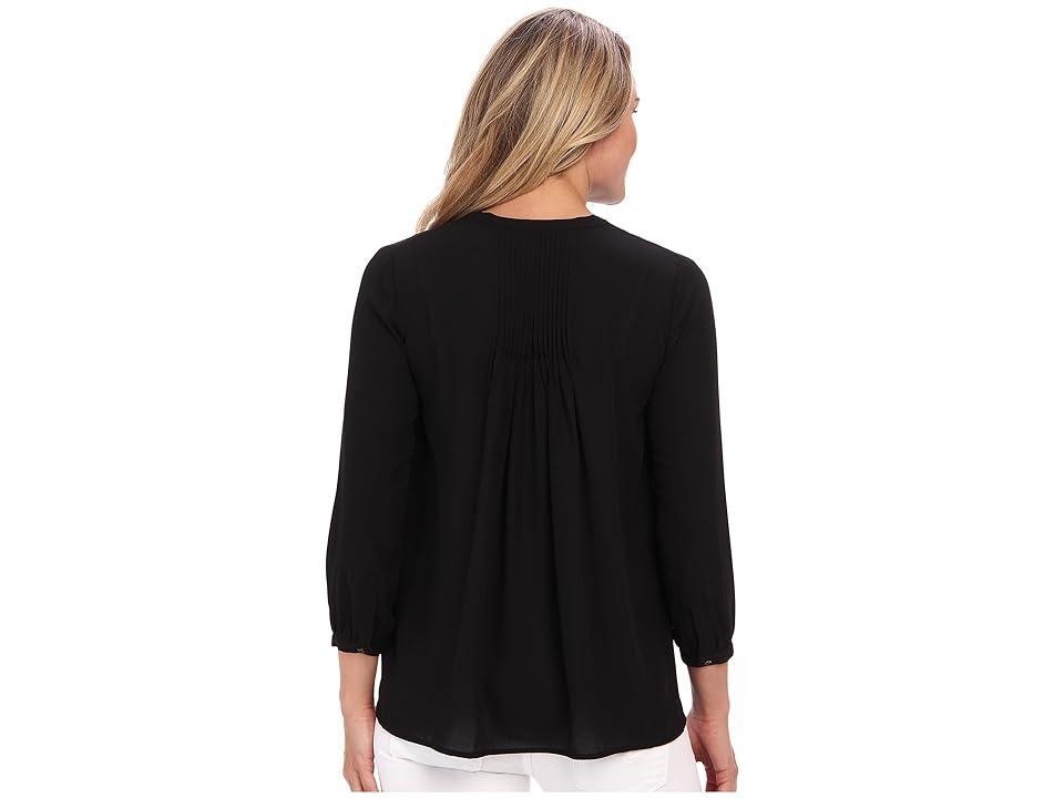 NYDJ High-Low Crepe Blouse Product Image