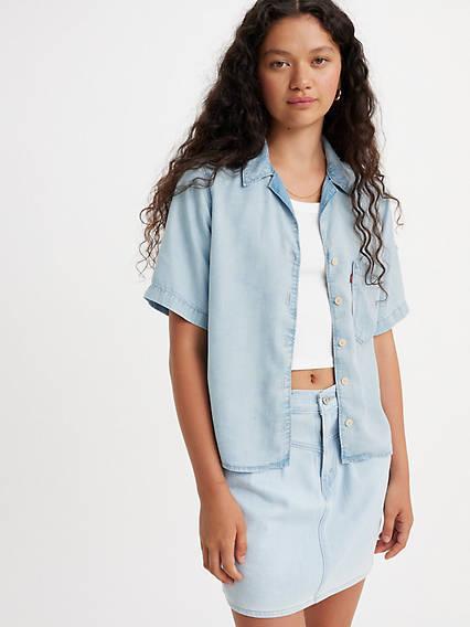 Levis Joyce Short Sleeve Resort Shirt - Womens Product Image