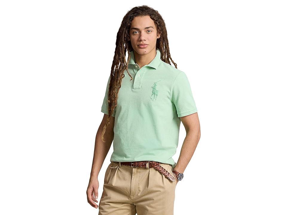 Mens Bear Cotton-Blend Polo Shirt Product Image