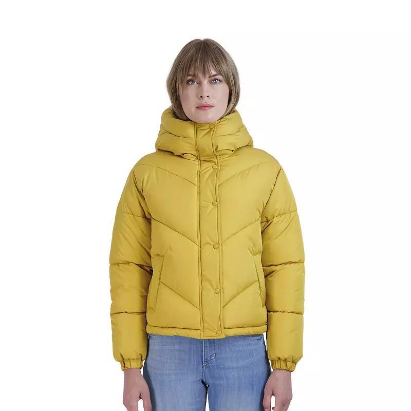 Juniors Sebby Short Puffer Jacket, Womens Product Image