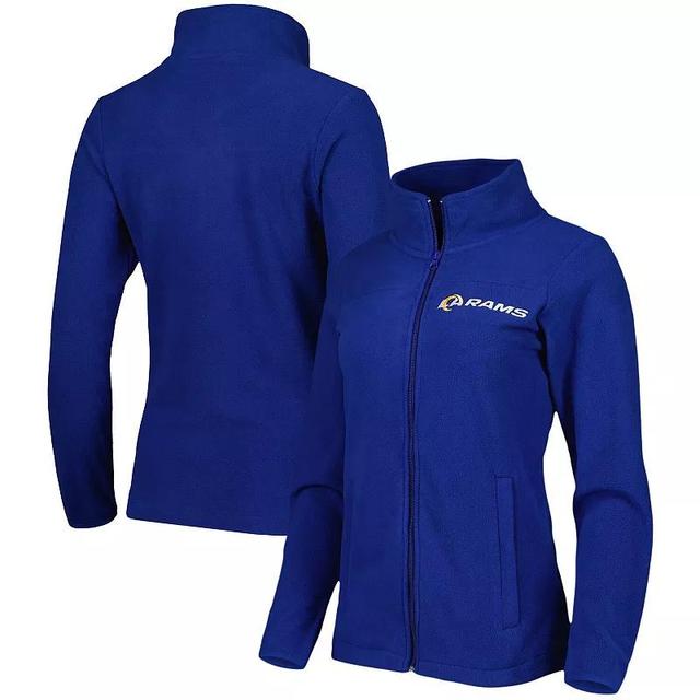 Womens Dunbrooke Royal Los Angeles Rams Hayden Polar Full-Zip Jacket Product Image