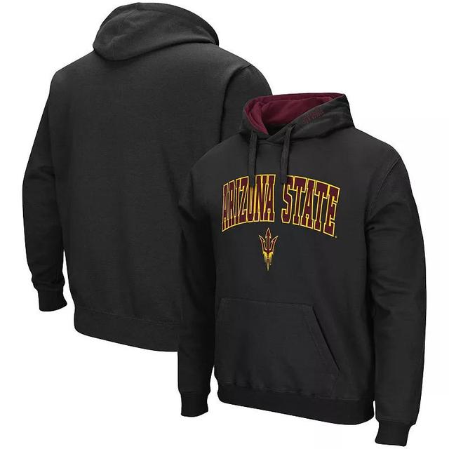 Mens Colosseum Arizona State Sun Devils Arch & Logo 3.0 Pullover Hoodie Product Image