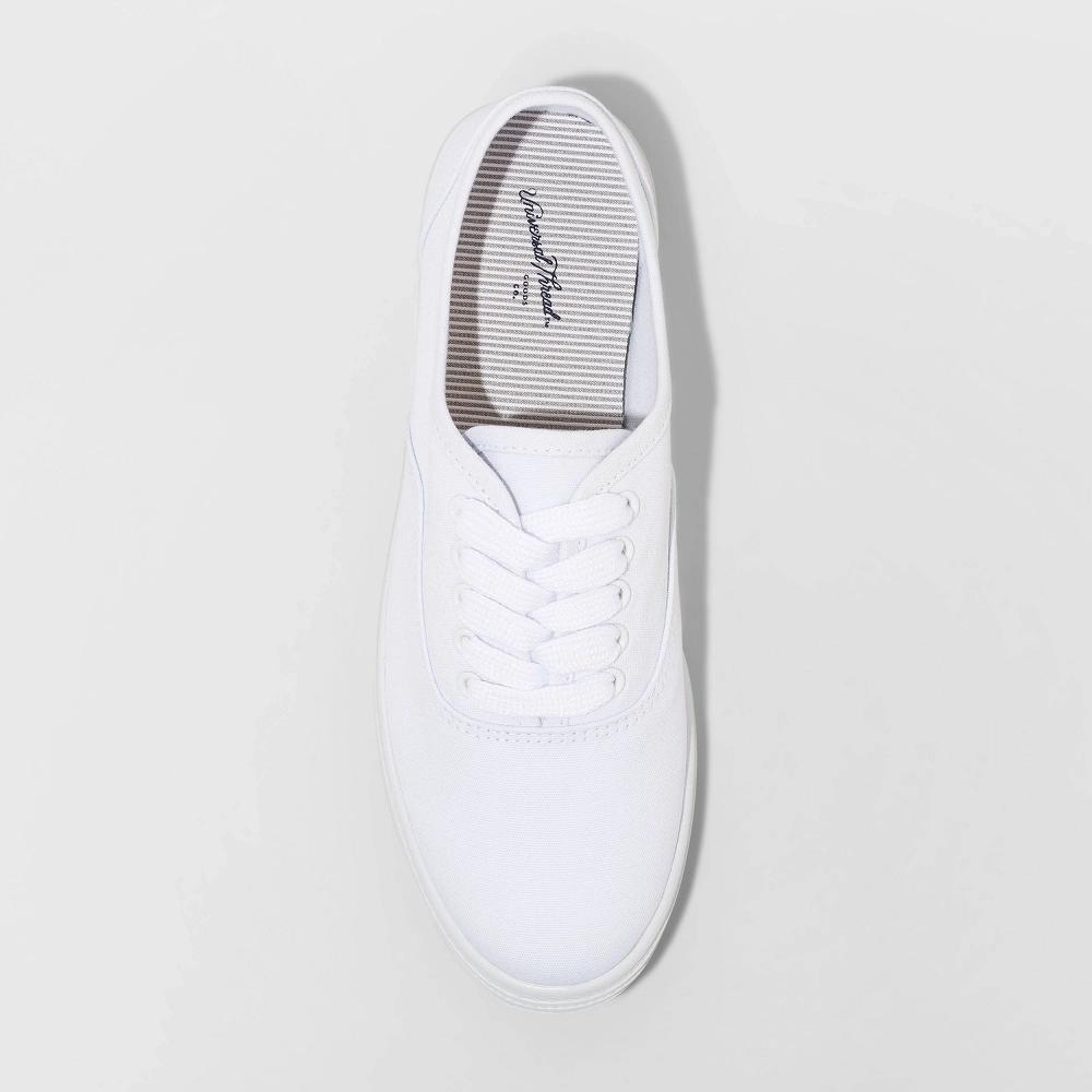 Women's Lunea Lace-Up Sneakers - Universal Thread™ White 12 Product Image