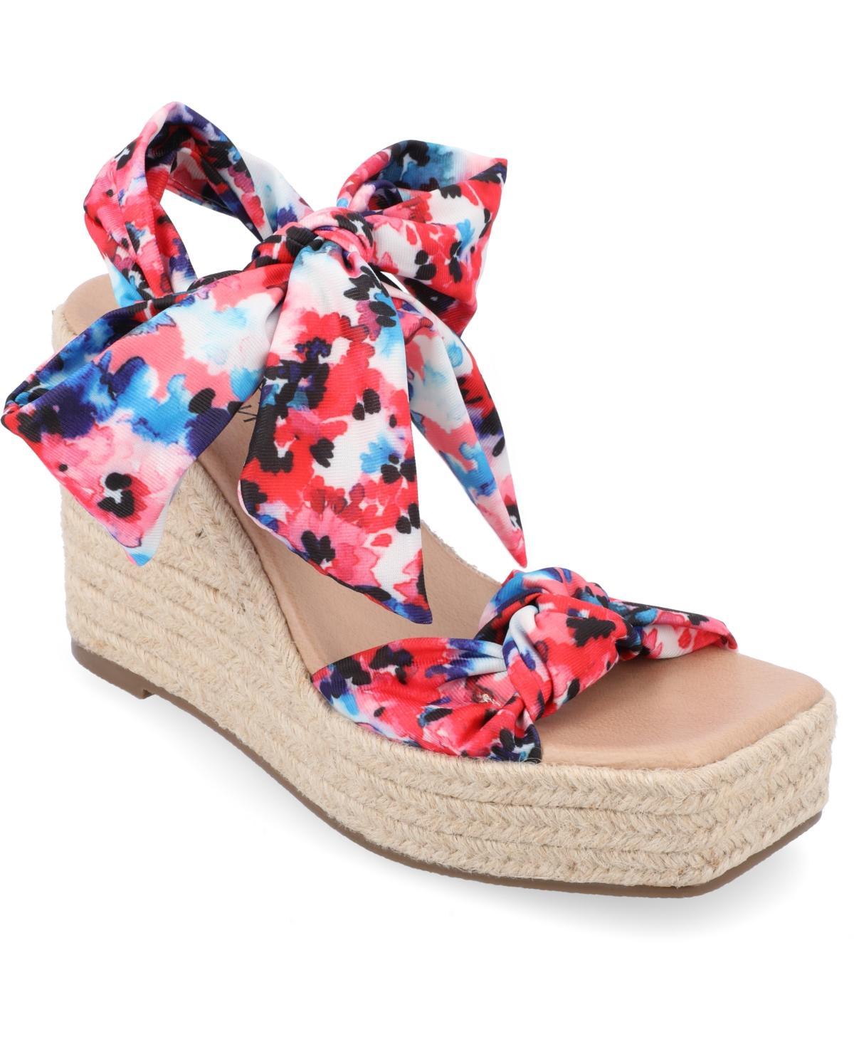 Journee Collection Womens Surria Platform Wedge Sandals Product Image