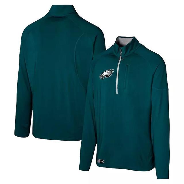 Mens Midnight Philadelphia Eagles Grind Iron Quarter-Zip Top Product Image