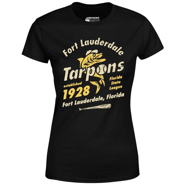 Fort Lauderdale Tarpons - Florida - Vintage Defunct Baseball Teams - Women's T-Shirt Female Product Image