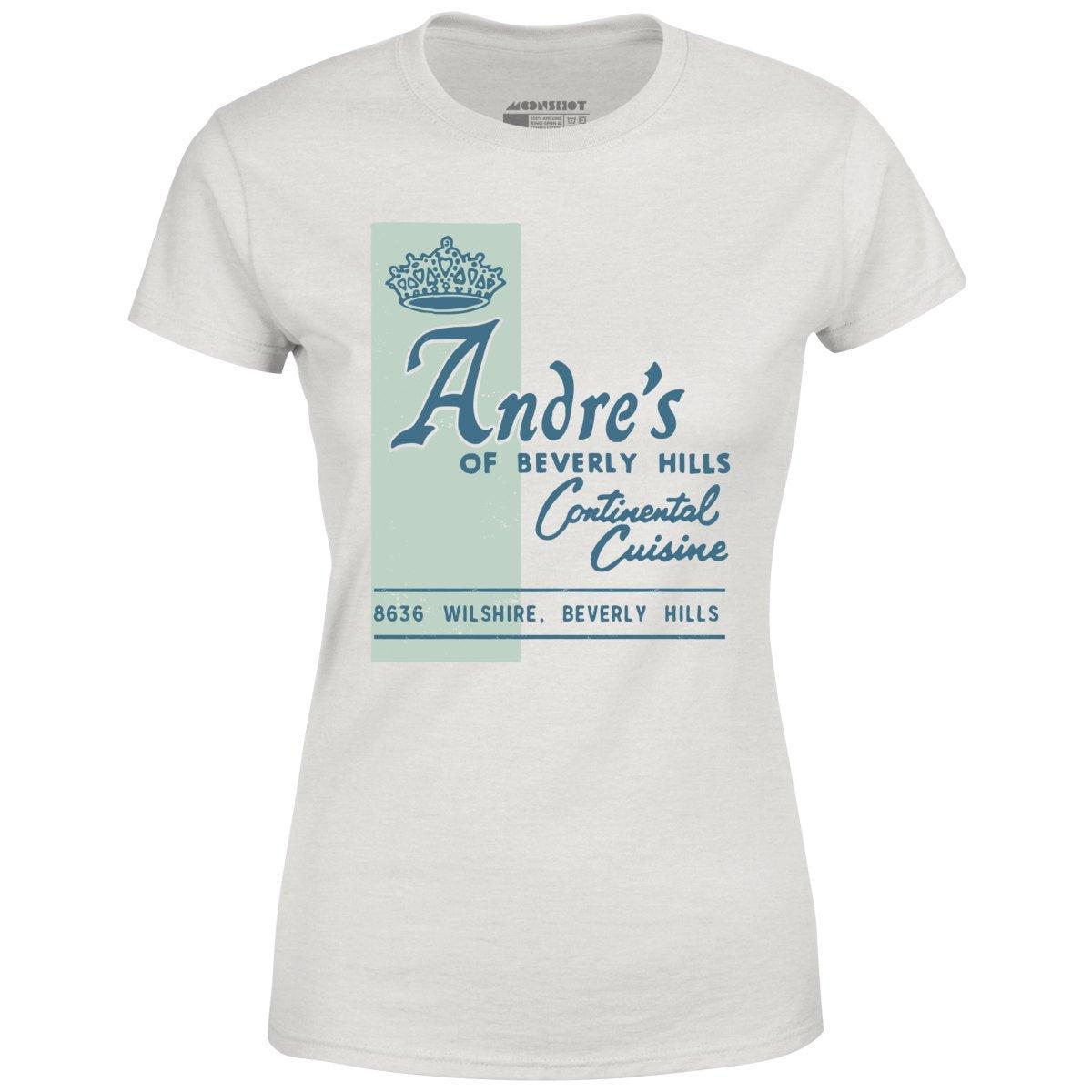 Andre's - Beverly Hills, CA - Vintage Restaurant - Women's T-Shirt Female Product Image