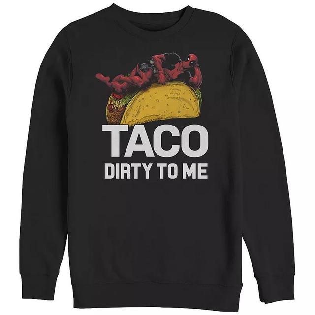 Big & Tall Marvel Deadpool Taco Dirty To Me Graphic Fleece, Mens Product Image