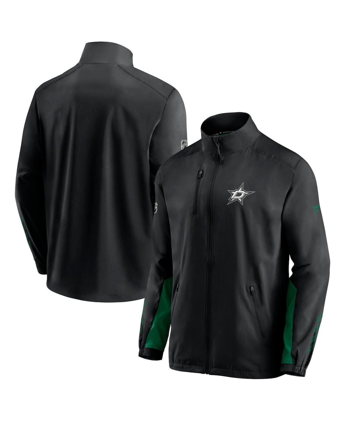 Mens Fanatics Branded Black Dallas Stars Authentic Pro Locker Room Rinkside Full-Zip Jacket Product Image