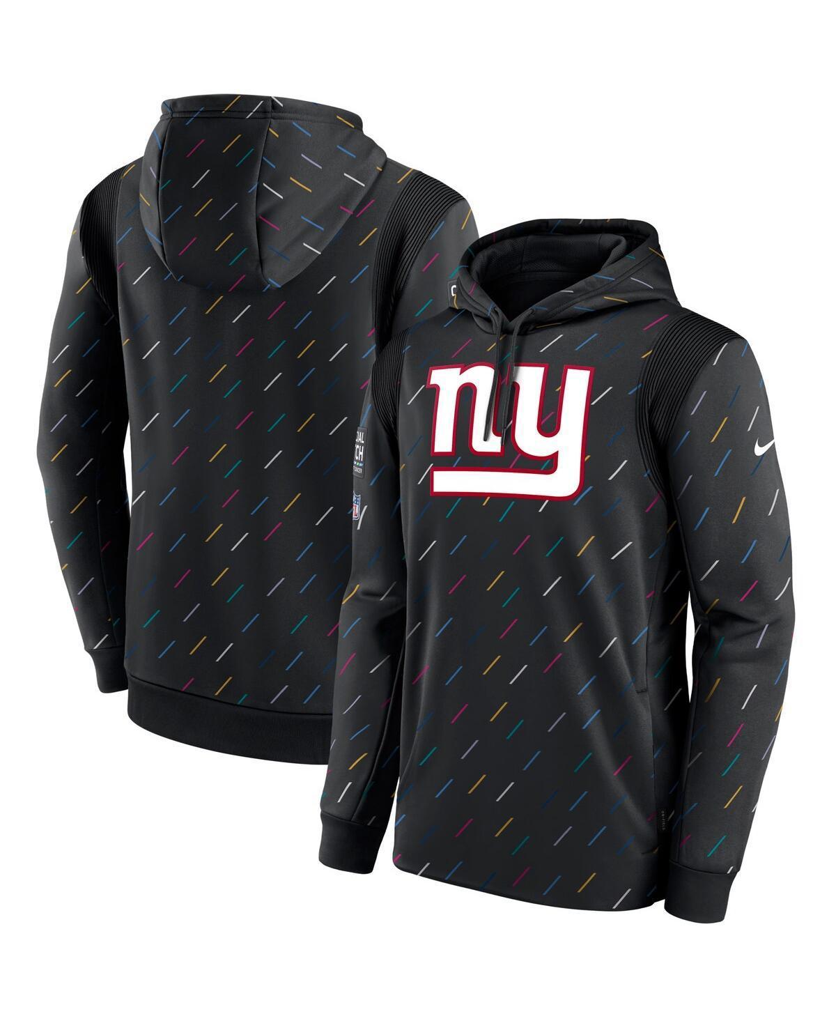 Nike Mens Charcoal New York Giants Nfl Crucial Catch Therma Pullover Hoodie Product Image