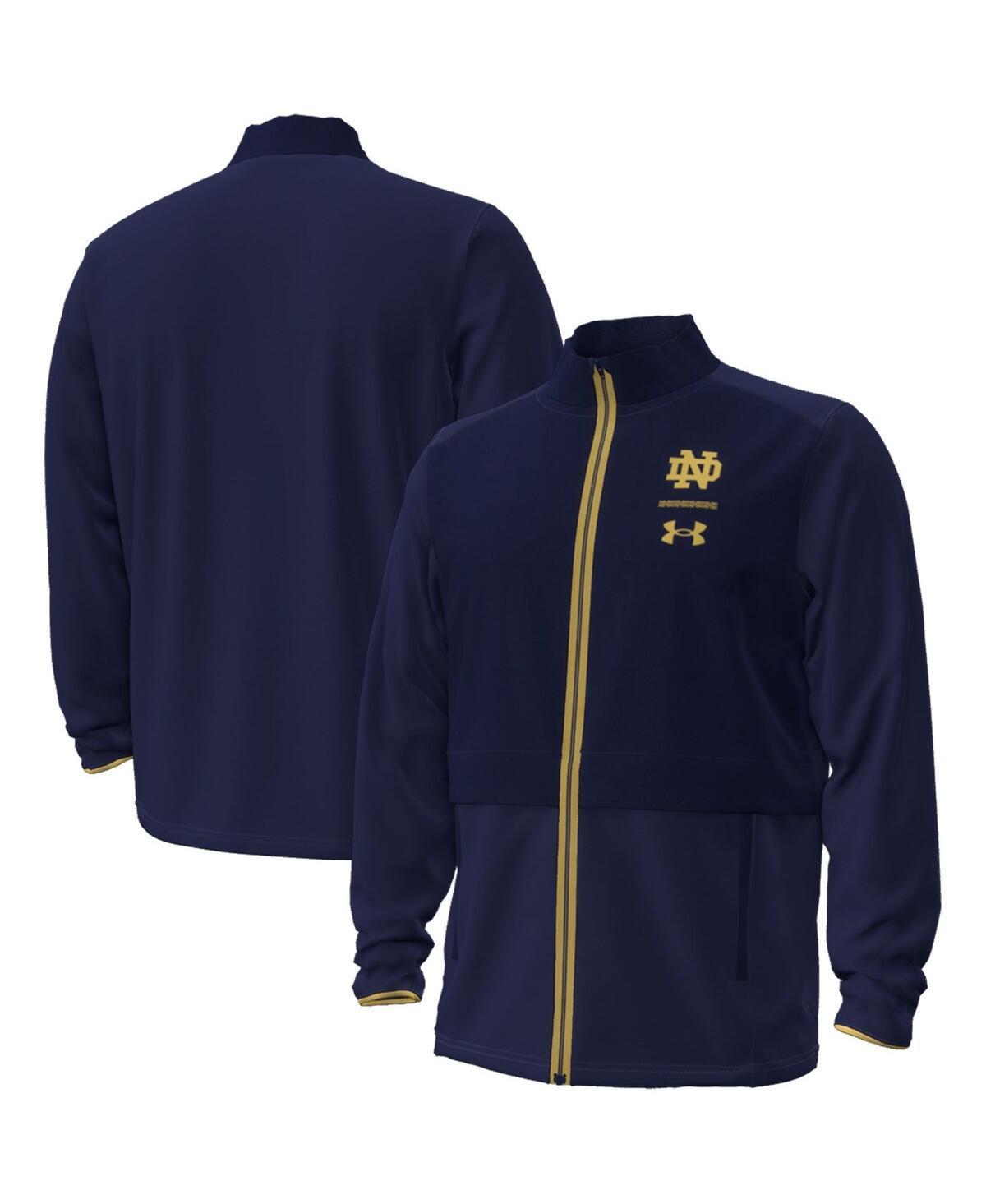 Mens Under Armour Navy Notre Dame Fighting Irish 2023 Aer Lingus College Football Classic Full-Zip Jacket Product Image