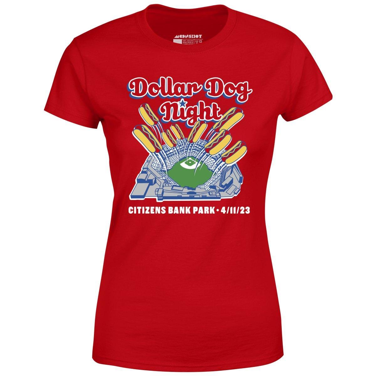 Dollar Dog Night - Women's T-Shirt Female Product Image