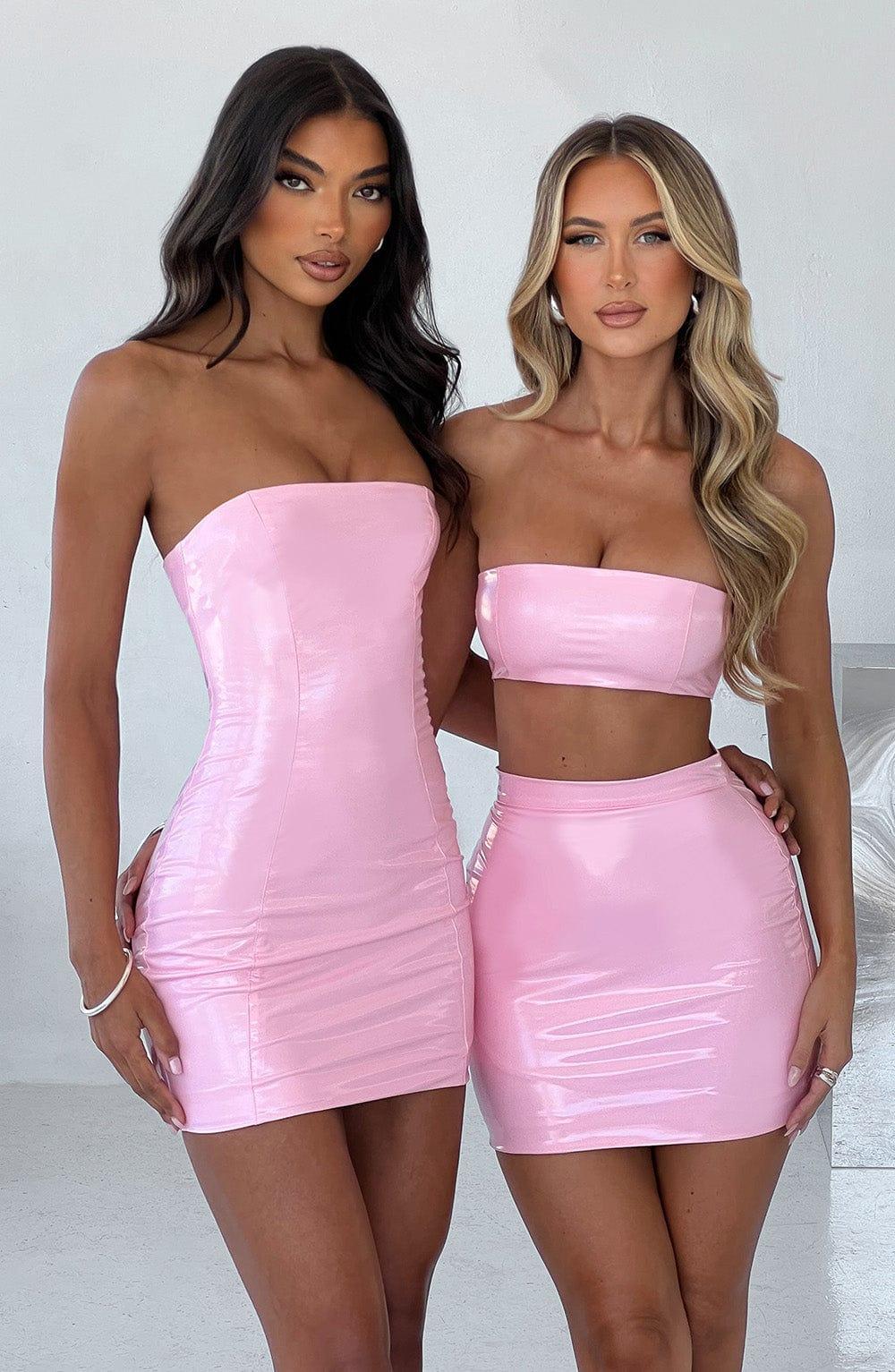 Janet Mini Dress - Pink Product Image