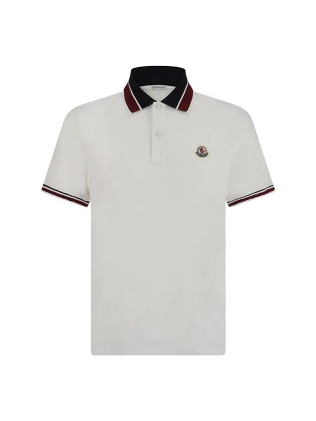 Patch Logo Polo Shirt In Multicolor Product Image