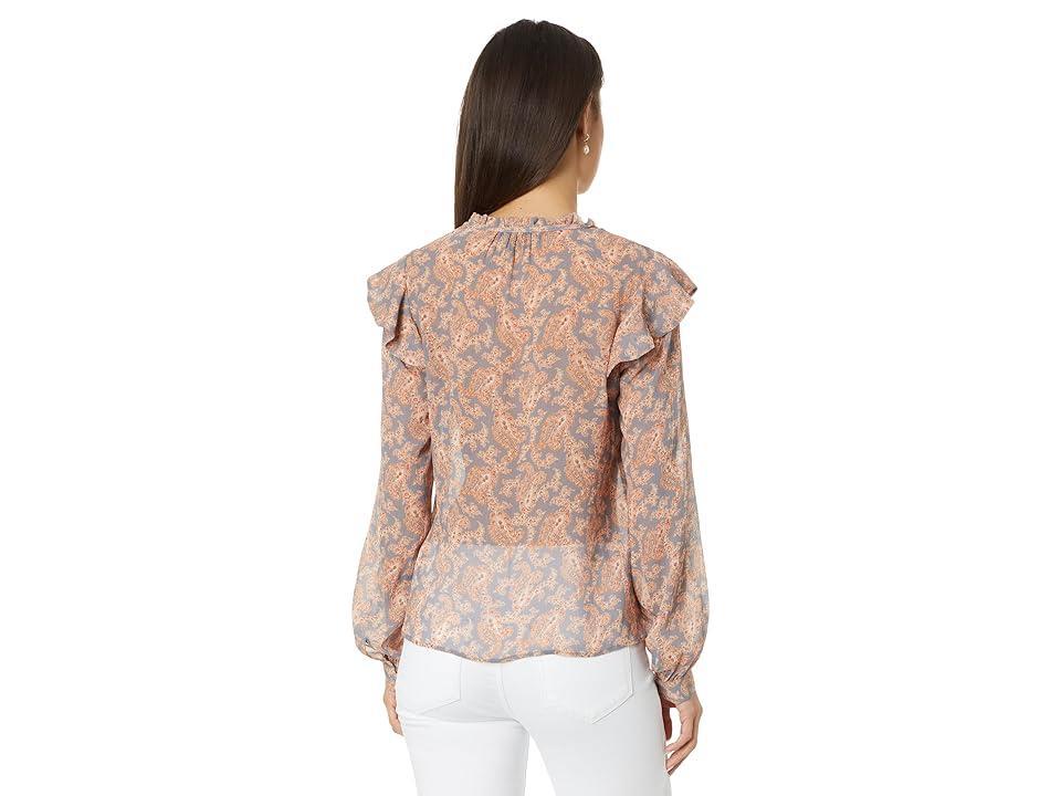 Paige Seema Blouse (Salton Sea Multi) Women's Clothing Product Image