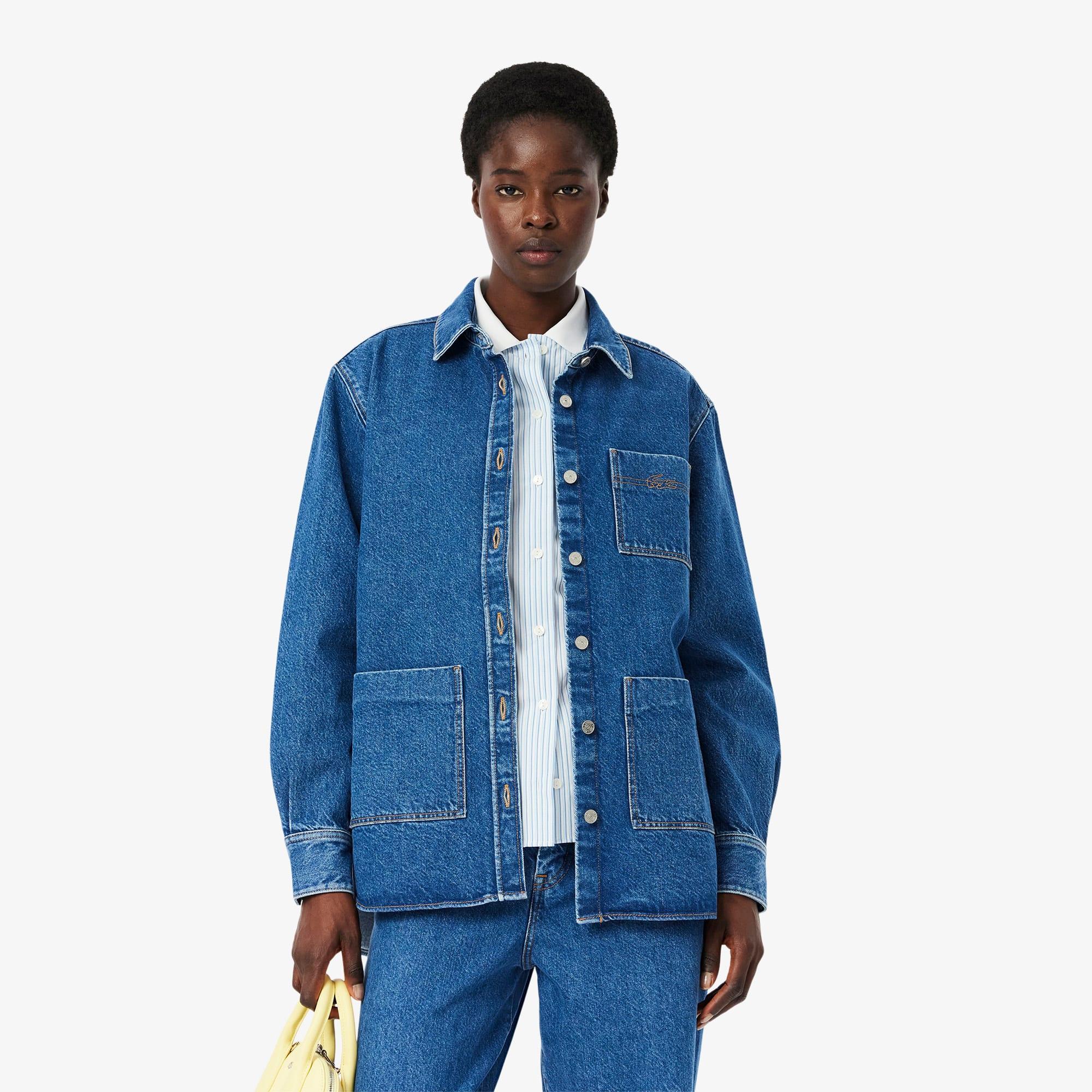 Oversized Denim Overshirt Product Image