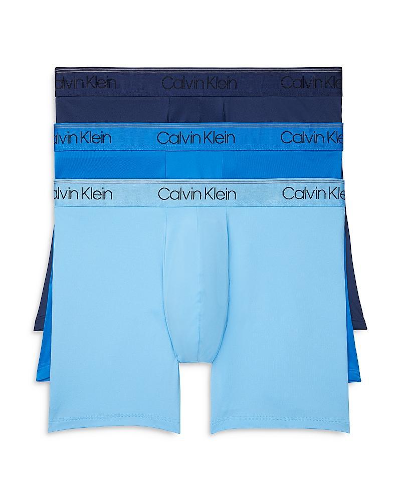 Calvin Klein 3-Pack Low Rise Microfiber Stretch Boxer Briefs Product Image