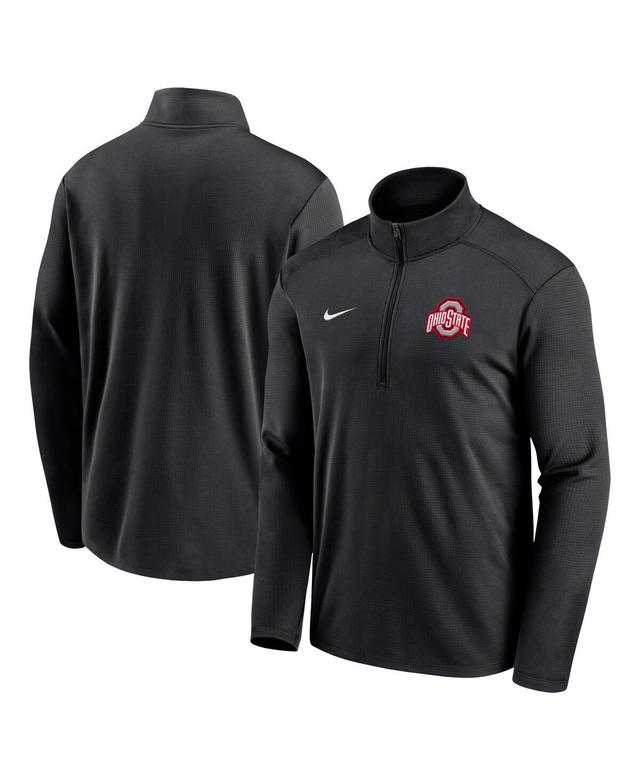 Nike Mens Black Michigan State Spartans Primetime Pacer Performance Half-Zip Top Product Image