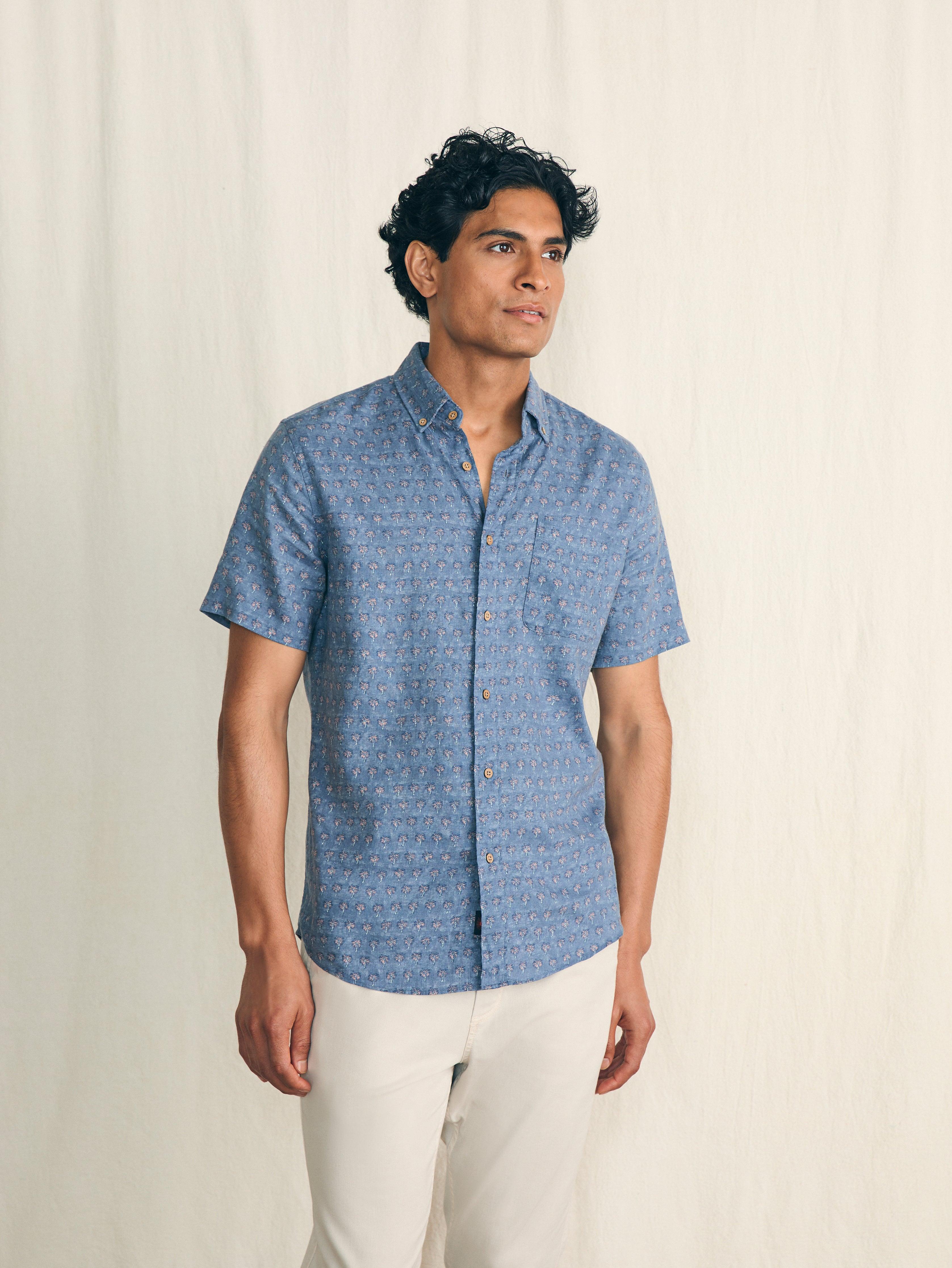 Short-Sleeve Breeze Shirt - Paradise Palm Male Product Image