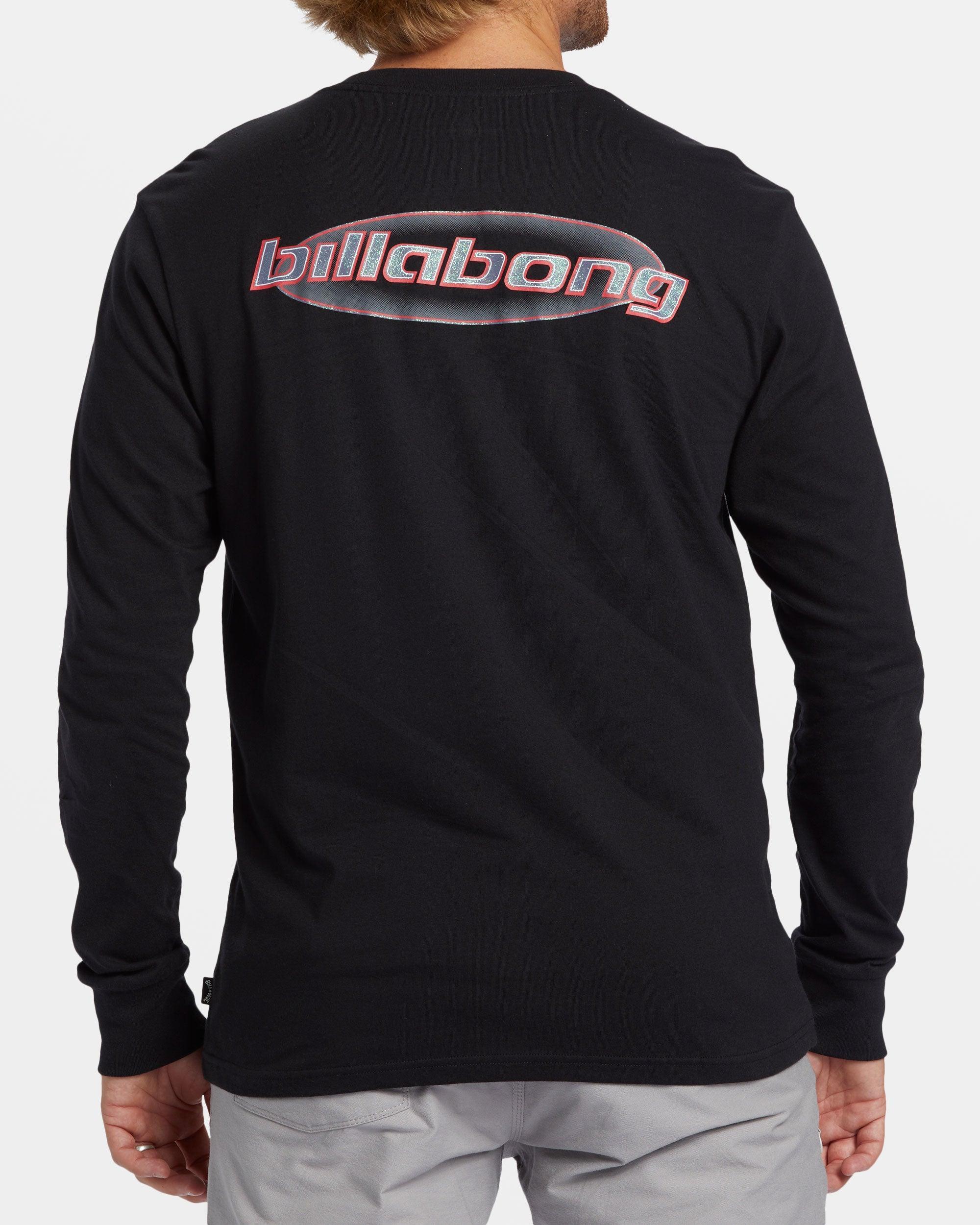 Walled Long Sleeve T-shirt - Black Male Product Image