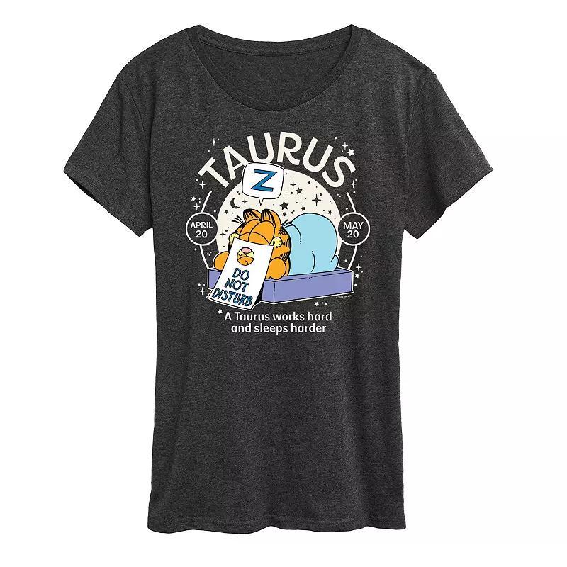 Womens Garfield Taurus Graphic Tee Product Image