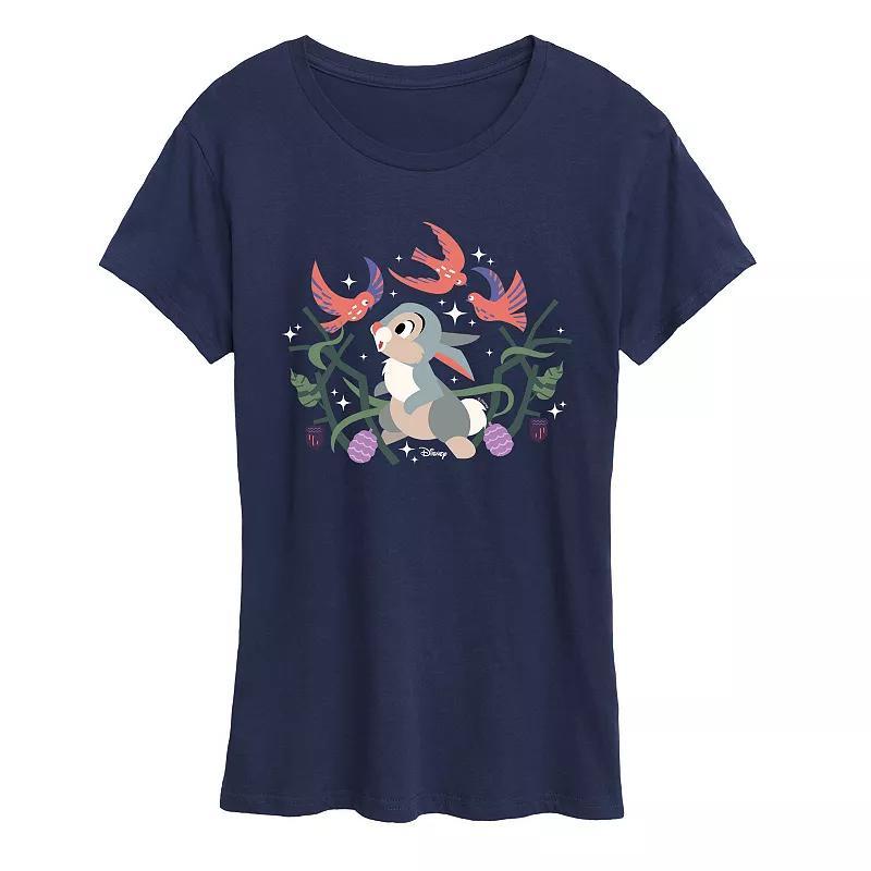 Disneys Bambi Thumper Womens Birds Graphic Tee Product Image