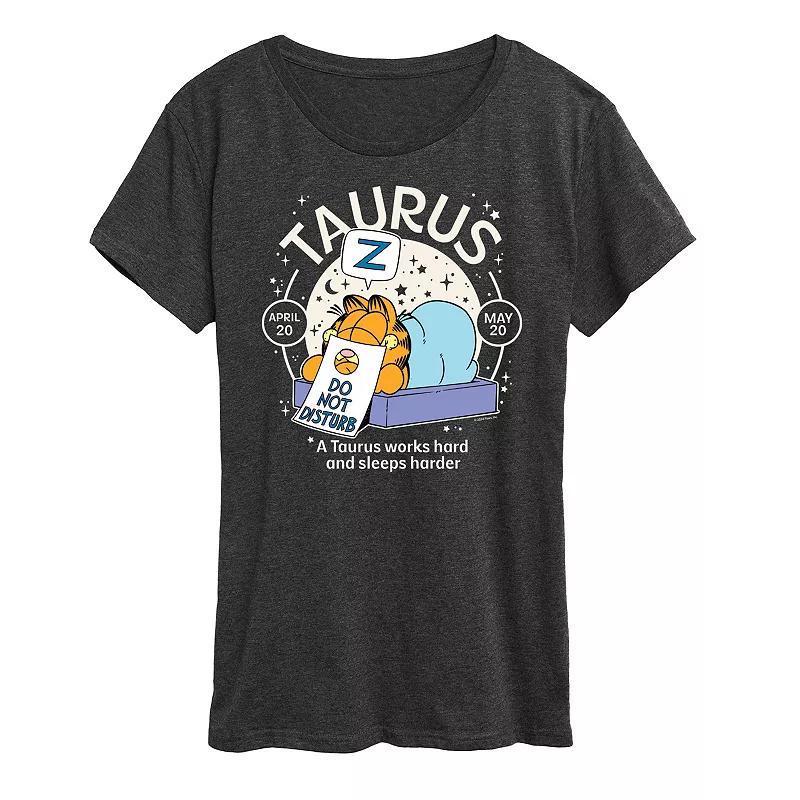 Womens Garfield Taurus Graphic Tee Product Image