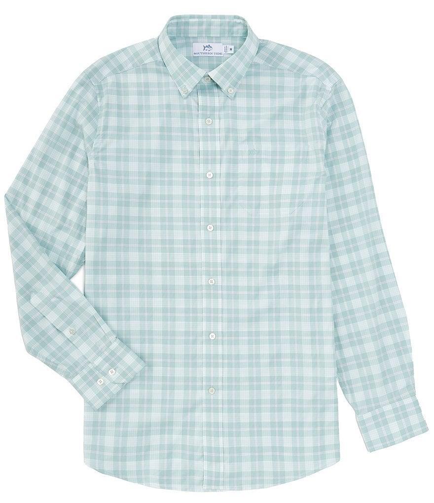 Southern Tide Intercoastal Performance Stretch Primrose Plaid Long Sleeve Woven Shirt Product Image