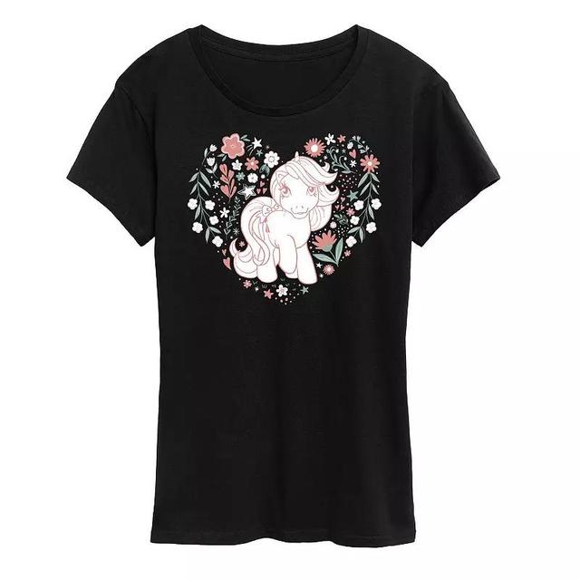 Plus My Little Pony Spring Heart Graphic Tee, Womens Product Image