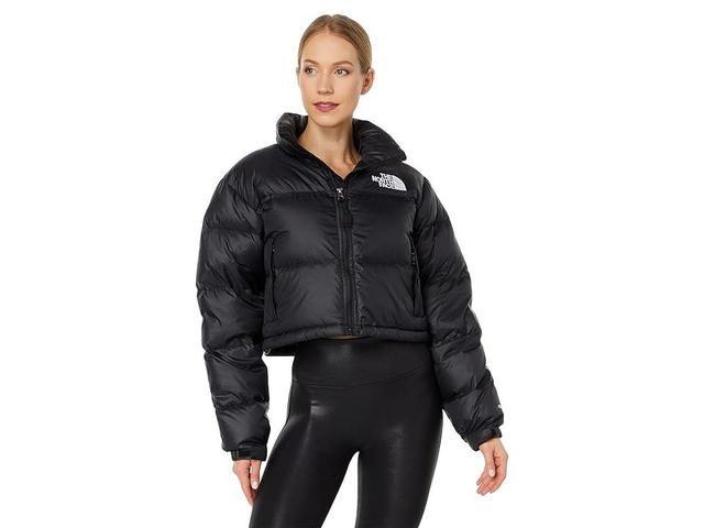 Womens Nuptse Cropped Down Puffer Jacket Product Image