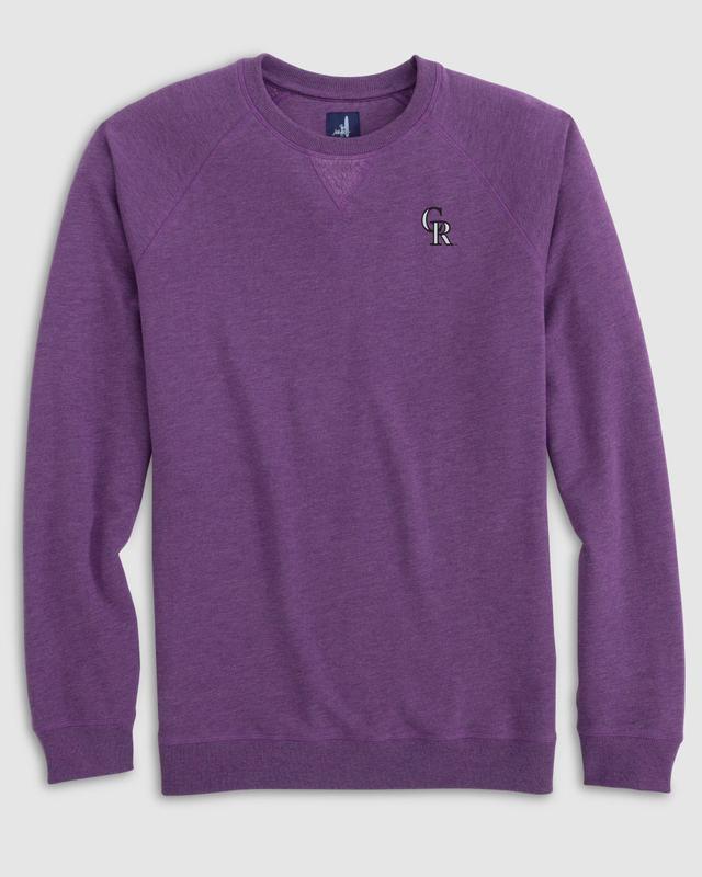 Colorado Rockies Freeman Crewneck Fleece Sweatshirt Product Image