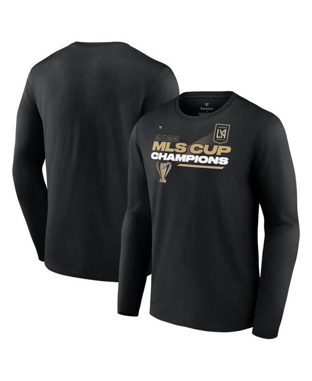 Mens Fanatics Black Lafc 2022 Mls Cup Champions Locker Room Long Sleeve T-shirt Product Image