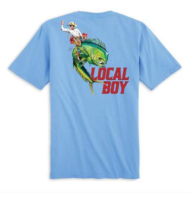 Local Boy® Men's S/S Light Blue SeaHaw Series Mahi T-Shirt Product Image