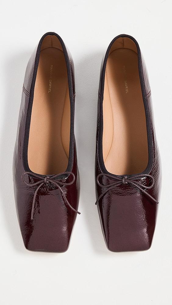 Mansur Gavriel Square Toe Ballerina Flats | Shopbop Product Image