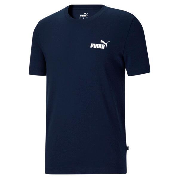 PUMA Essentials No. 1 Logo Men's T-Shirt in Dark Blue Product Image