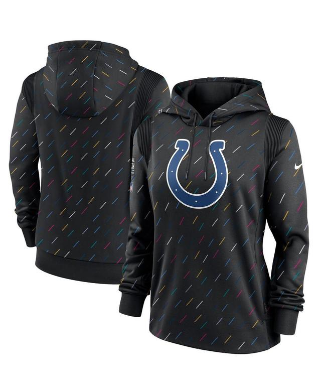 Nike Womens Anthracite Indianapolis Colts Nfl Crucial Catch Therma Pullover Hoodie Product Image