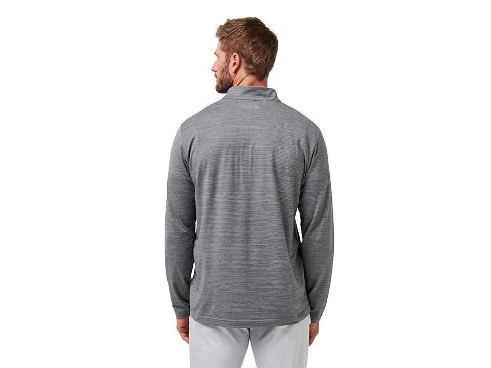 TravisMathew Los Angeles Dodgers The Heater 1/4 Zip (Sleet/Quiet Shade) Men's Sweatshirt Product Image