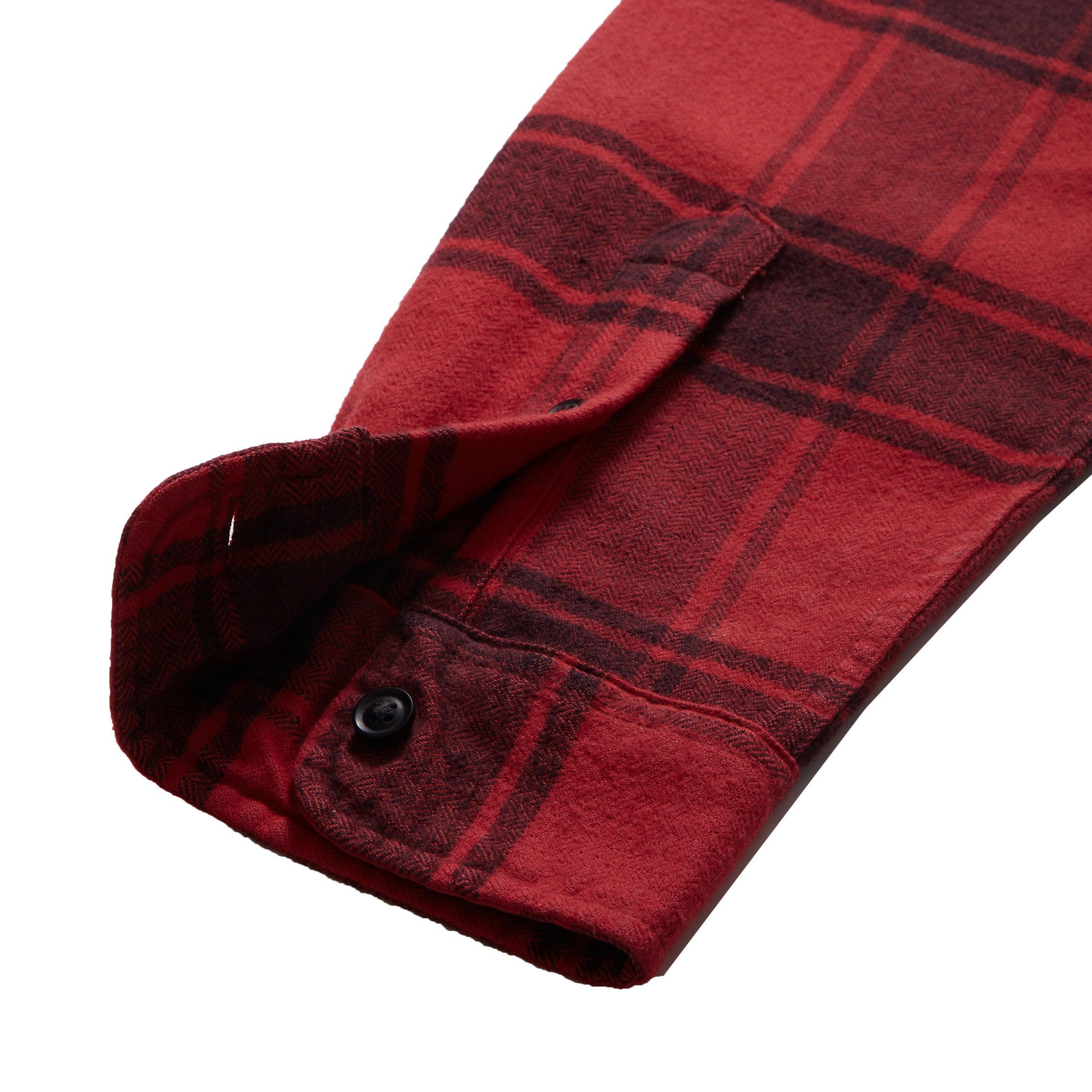 Pembroke Jaspe Flannel - Red Clay Plaid Product Image