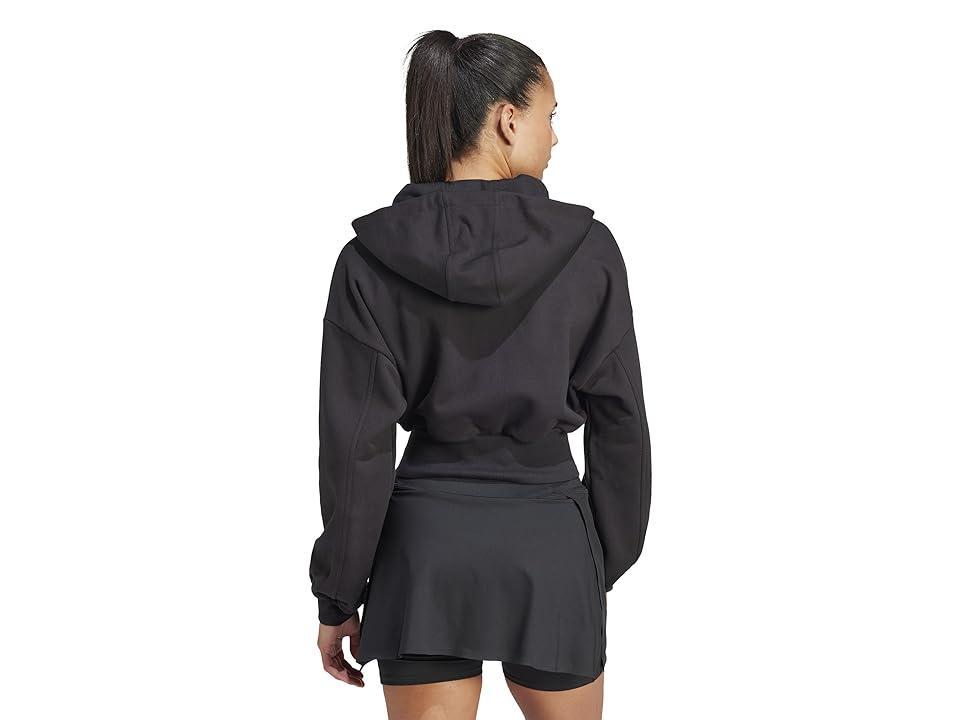 adidas by Stella McCartney Cropped Zipped Hoodie IN3637 Women's Sweatshirt Product Image