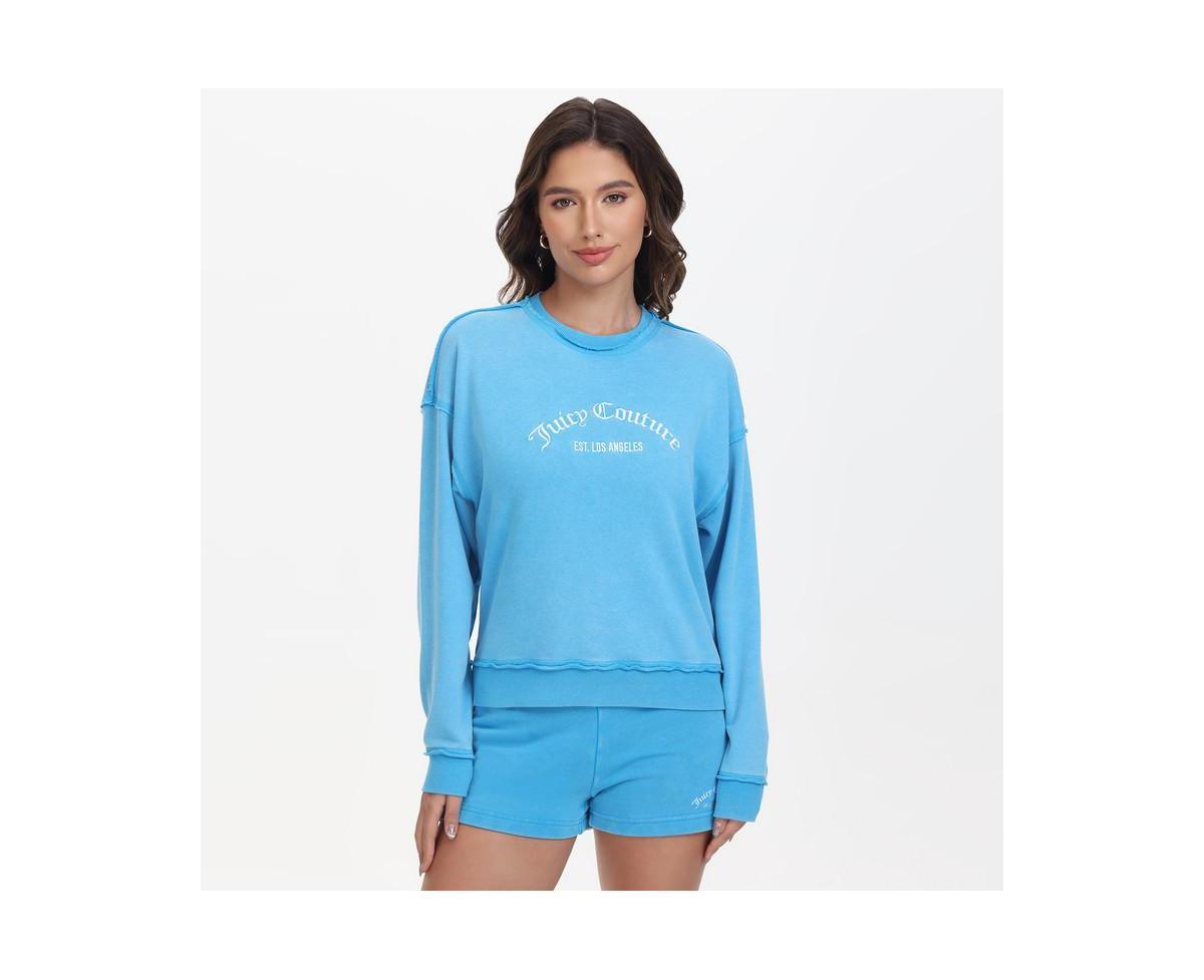 Juicy Couture Womens Embroidered Pullover Sweatshirt Product Image