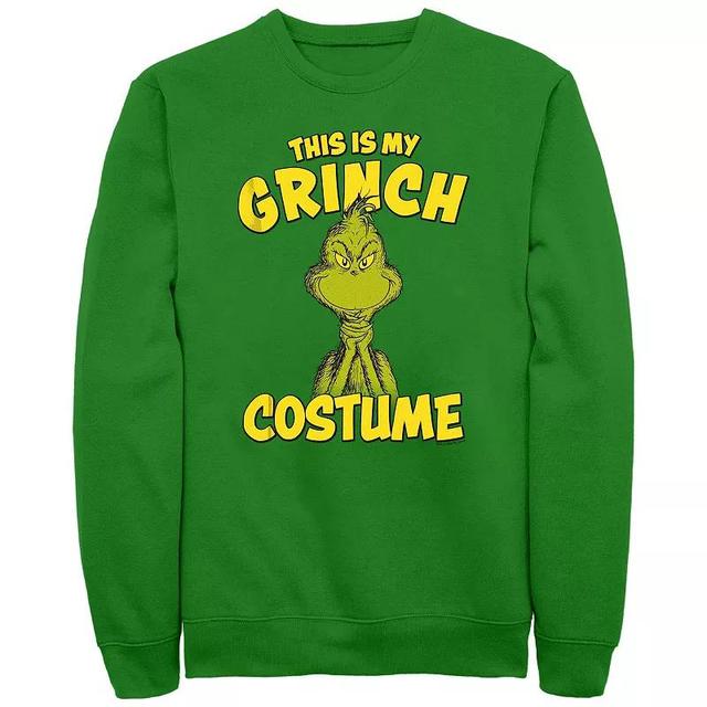 Big & Tall Dr. Seuss This Is My Grinch Costume Graphic Fleece, Mens Product Image