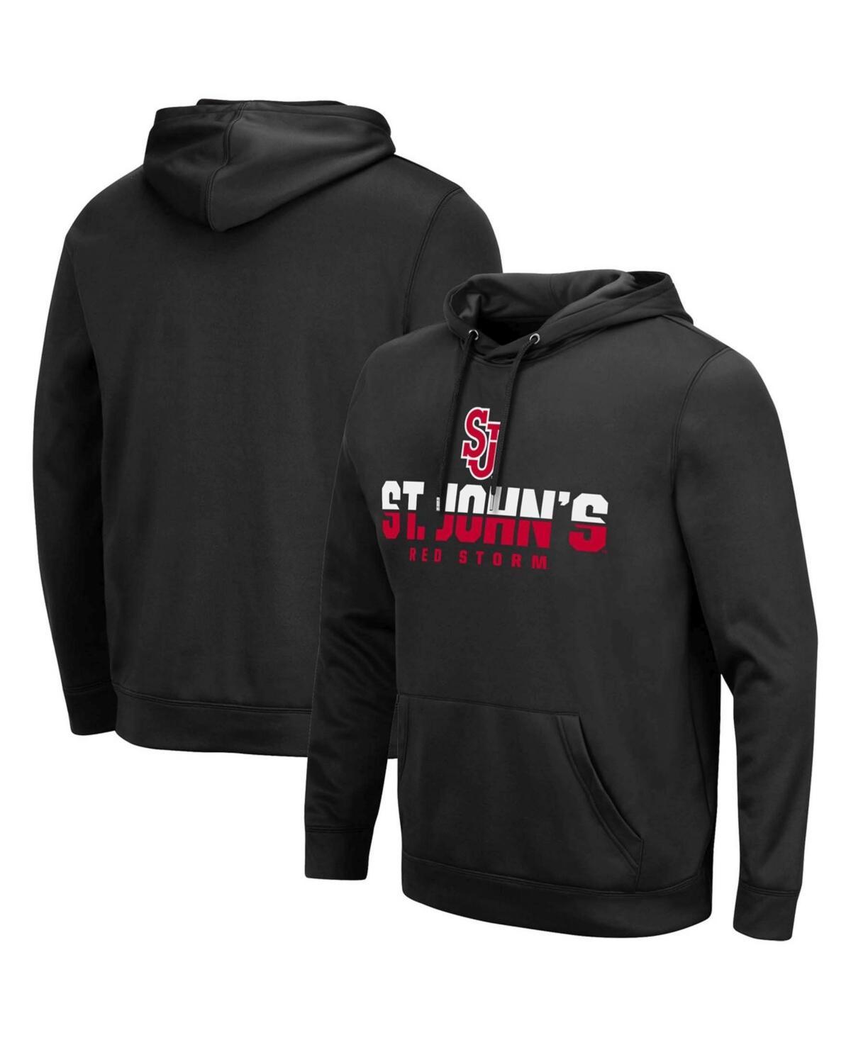 Mens Colosseum Royal Louisiana Tech Bulldogs Lantern Pullover Hoodie Product Image