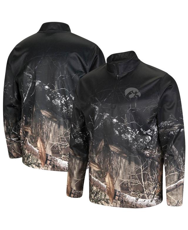 Mens Colosseum /Realtree Camo Indiana Hoosiers Creek Quarter-Zip Jacket Product Image