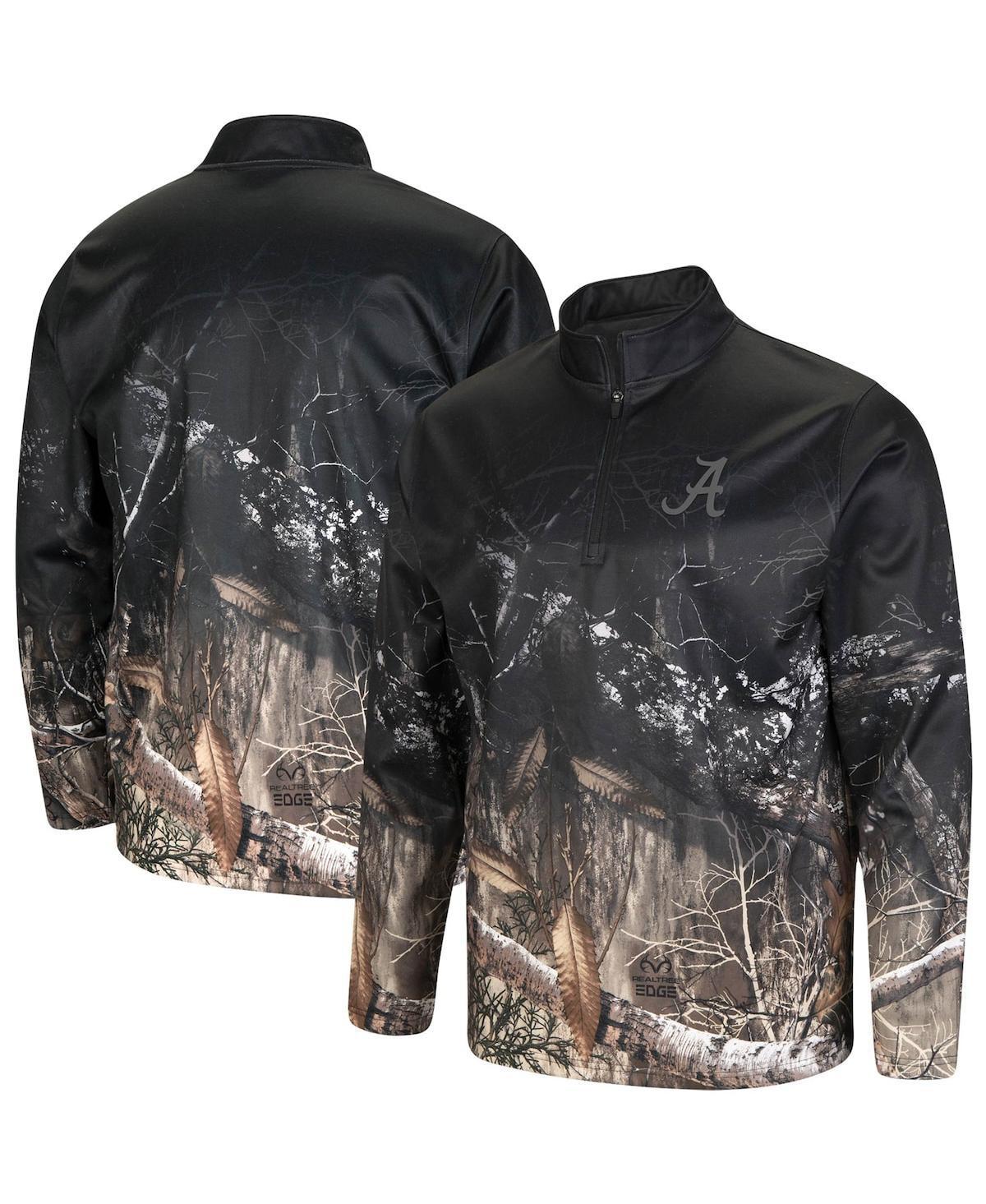 Mens Colosseum /Realtree Camo Indiana Hoosiers Creek Quarter-Zip Jacket Product Image