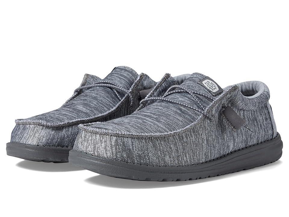 Hey Dude Wally Sport Knit (Ash) Men's Shoes Product Image