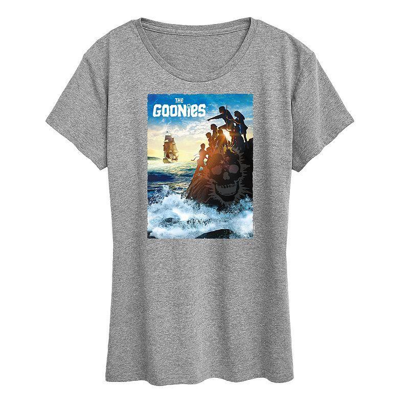 Womens The Goonies Sunset Rock Graphic Tee Product Image